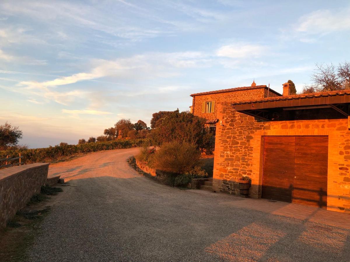 Podere Soccorso Casa Vigneto Монтальчино Екстер'єр фото